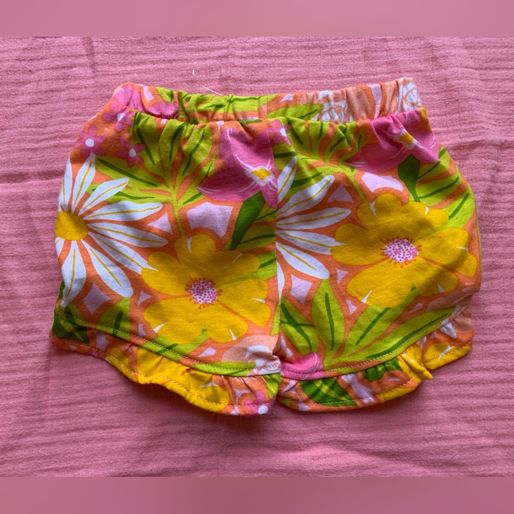 Pack of 3 Baby Shorts - The Children's Place size 0-3 months girls NWT - Picture 3 of 12